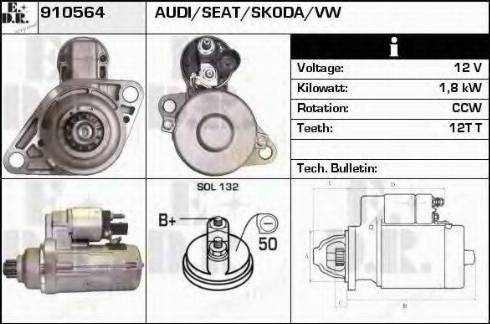 EDR 910564 - Starter www.molydon.hr