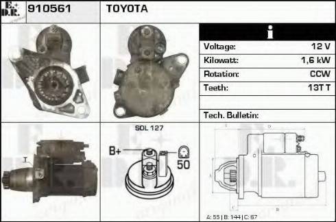 EDR 910561 - Starter www.molydon.hr