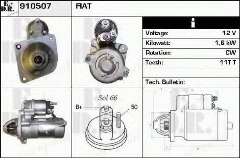 EDR 910507 - Starter www.molydon.hr