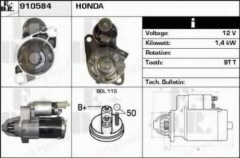 EDR 910584 - Starter www.molydon.hr