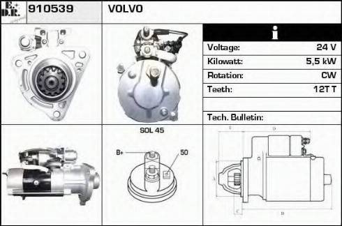 EDR 910539 - Starter www.molydon.hr