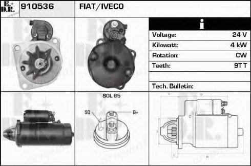 EDR 910536 - Starter www.molydon.hr