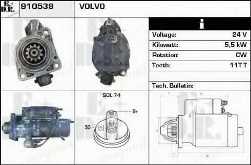 EDR 910538 - Starter www.molydon.hr