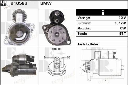 EDR 910523 - Starter www.molydon.hr