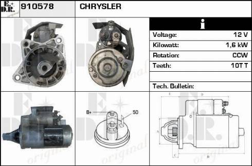 EDR 910578 - Starter www.molydon.hr