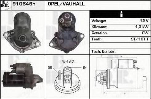 EDR 910646N - Starter www.molydon.hr