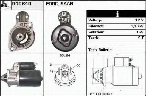 EDR 910640 - Starter www.molydon.hr