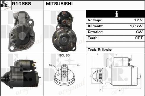 EDR 910688 - Starter www.molydon.hr