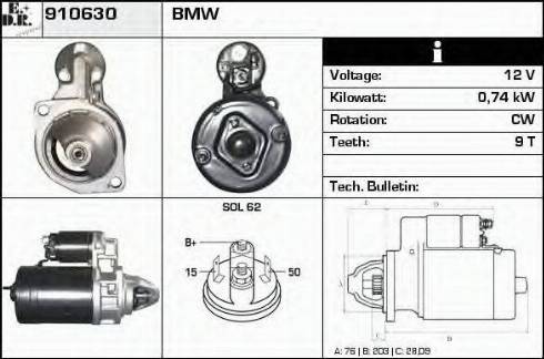 EDR 910630 - Starter www.molydon.hr