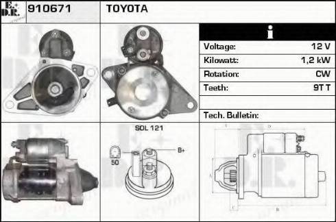 EDR 910671 - Starter www.molydon.hr