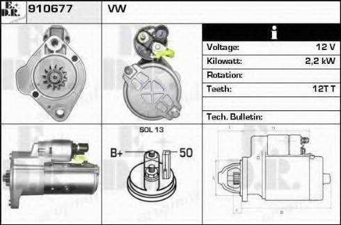 EDR 910677 - Starter www.molydon.hr