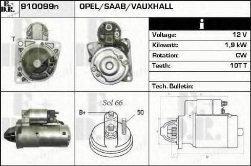 EDR 910099N - Starter www.molydon.hr