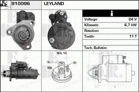 EDR 910096 - Starter www.molydon.hr