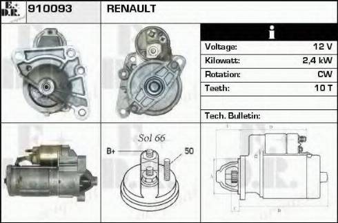 EDR 910093 - Starter www.molydon.hr