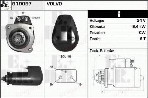 EDR 910097 - Starter www.molydon.hr