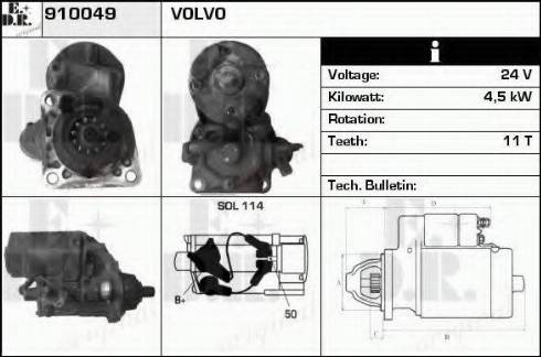 EDR 910049 - Starter www.molydon.hr