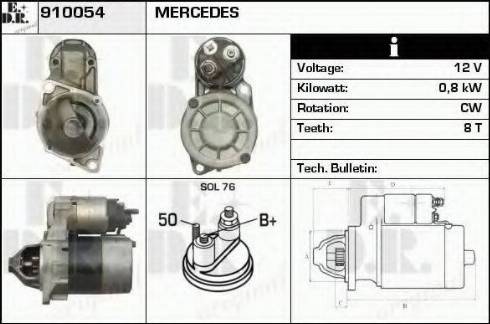 EDR 910054 - Starter www.molydon.hr