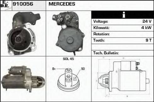 EDR 910056 - Starter www.molydon.hr