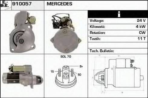 EDR 910057 - Starter www.molydon.hr