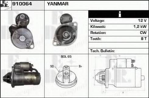 EDR 910064 - Starter www.molydon.hr