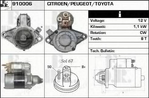 EDR 910006 - Starter www.molydon.hr