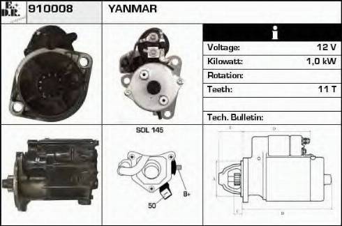 EDR 910008 - Starter www.molydon.hr