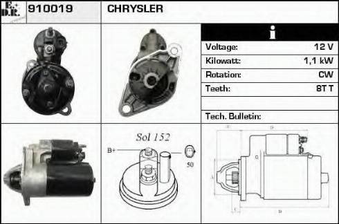 EDR 910019 - Starter www.molydon.hr