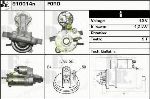 EDR 910014N - Starter www.molydon.hr