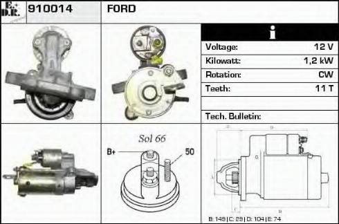 EDR 910014 - Starter www.molydon.hr