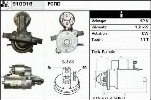 EDR 910016 - Starter www.molydon.hr