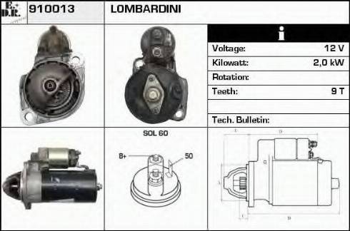 EDR 910013 - Starter www.molydon.hr