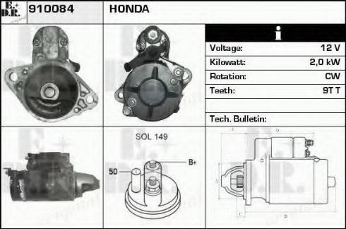 EDR 910084 - Starter www.molydon.hr