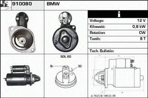 EDR 910080 - Starter www.molydon.hr