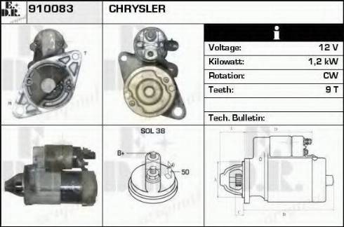 EDR 910083 - Starter www.molydon.hr