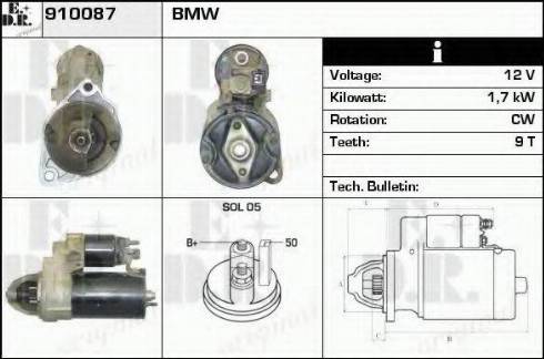 EDR 910087 - Starter www.molydon.hr