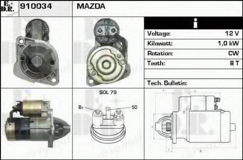 EDR 910034 - Starter www.molydon.hr