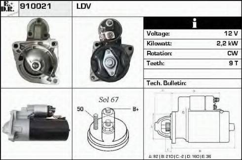 EDR 910021 - Starter www.molydon.hr