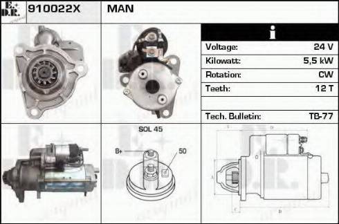 EDR 910022X - Starter www.molydon.hr