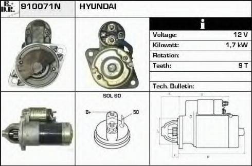 EDR 910071N - Starter www.molydon.hr