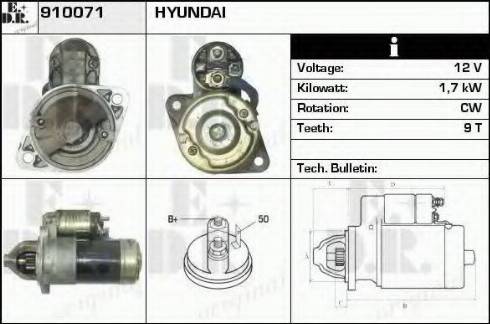 EDR 910071 - Starter www.molydon.hr