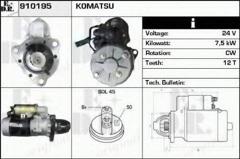 EDR 910195 - Starter www.molydon.hr