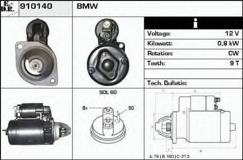 EDR 910140 - Starter www.molydon.hr