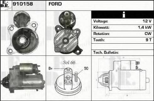 EDR 910158 - Starter www.molydon.hr