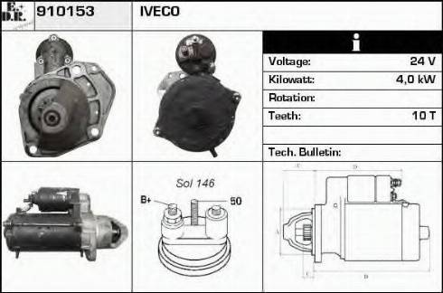 EDR 910153 - Starter www.molydon.hr