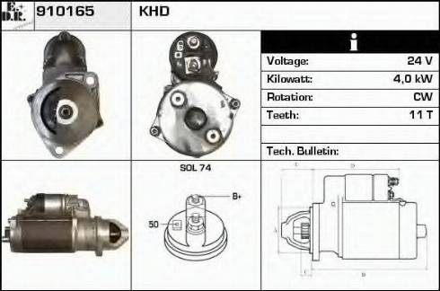 EDR 910165 - Starter www.molydon.hr