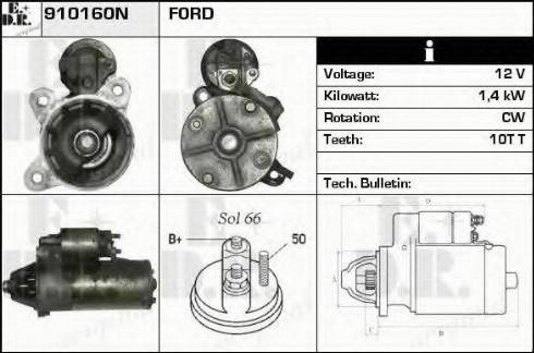 EDR 910160N - Starter www.molydon.hr