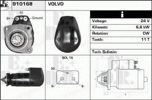 EDR 910168 - Starter www.molydon.hr