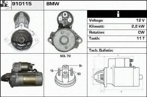 EDR 910115 - Starter www.molydon.hr