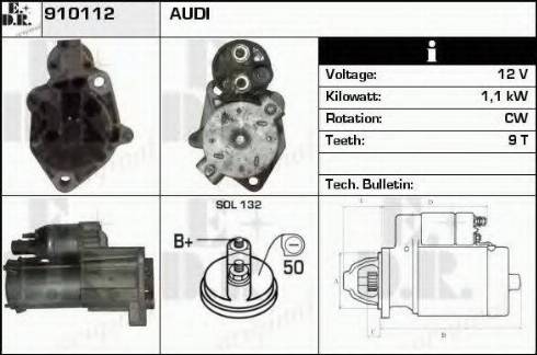 EDR 910112 - Starter www.molydon.hr