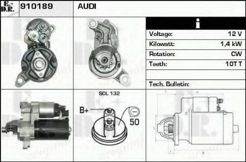 EDR 910189 - Starter www.molydon.hr